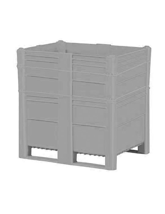 Caisse Palette Monobloc sur Patins 900 L