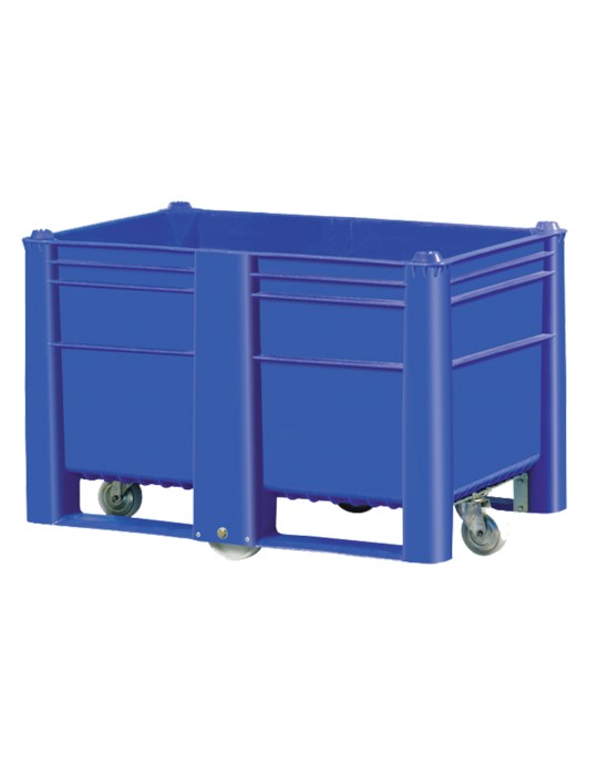 Caisse palette monobloc sur roues 500 L