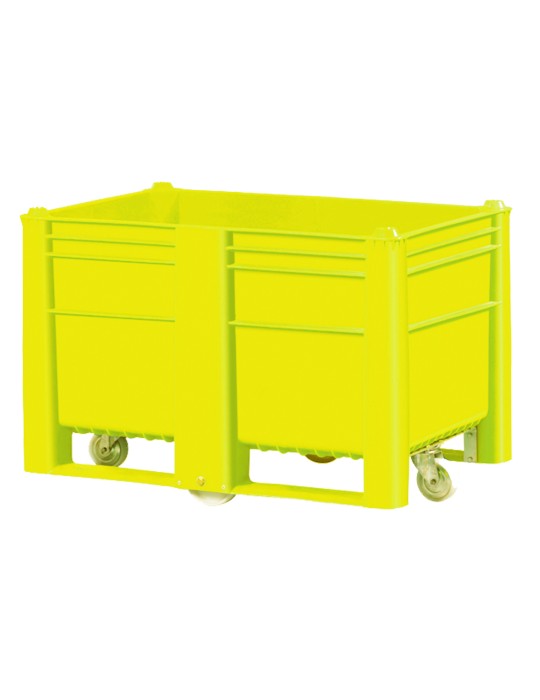 Caisse palette monobloc sur roues 500 L