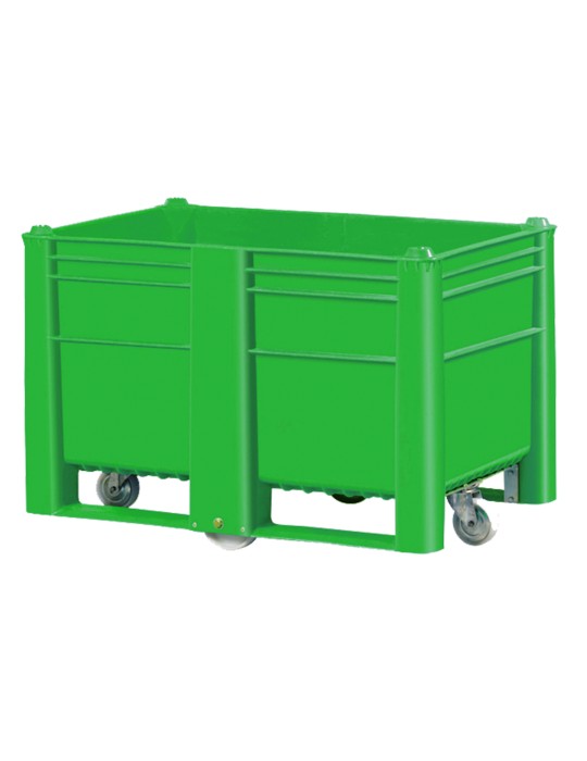 Caisse palette monobloc sur roues 500 L