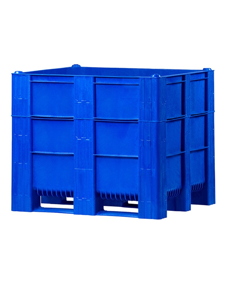 Caisse palette monobloc sur patins 890 L