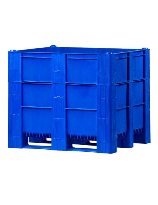 Caisse palette monobloc sur patins 890 L