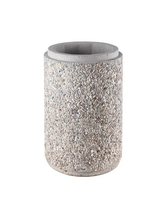 Poubelle en béton Poubelle en béton