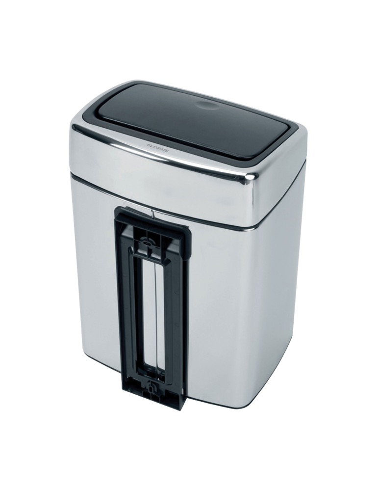 Corbeille Murale Touch 10 L Inox