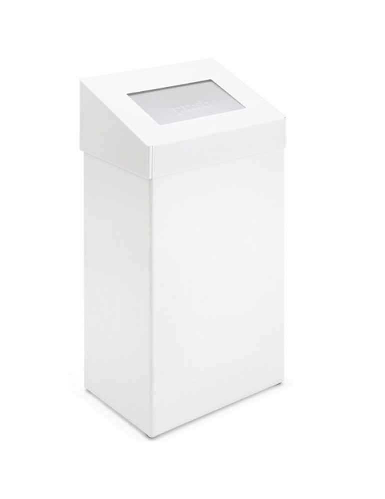 Poubelle à clapet métal 50 L Poubelle à clapet métal 50 L