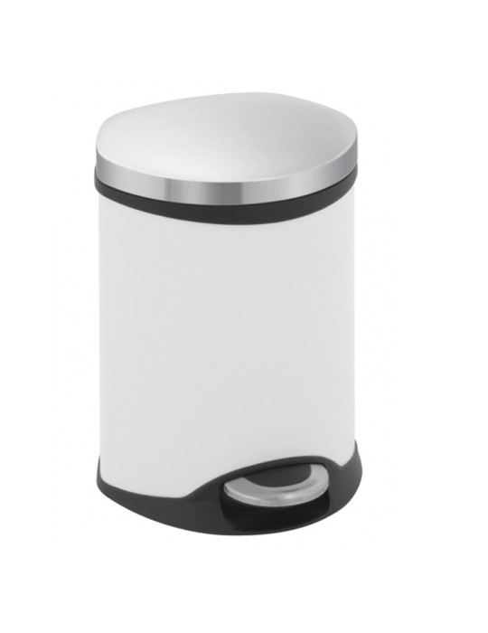 Poubelle à pédale Coquille 6L - Poubelle inox Poubelle à pédale Coquille 6L - Poubelle inox