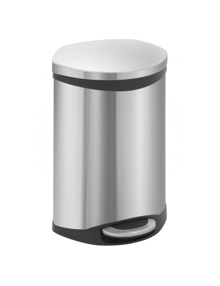 Poubelle à pédale Coquille 10L inox - Poubelle Poubelle à pédale Coquille 10L inox - Poubelle