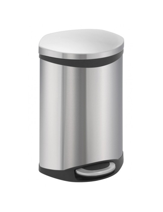 Poubelle à pédale Coquille 10L inox - Poubelle Poubelle à pédale Coquille 10L inox - Poubelle