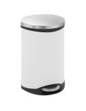 Poubelle à pédale Coquille 18L - Poubelle inox