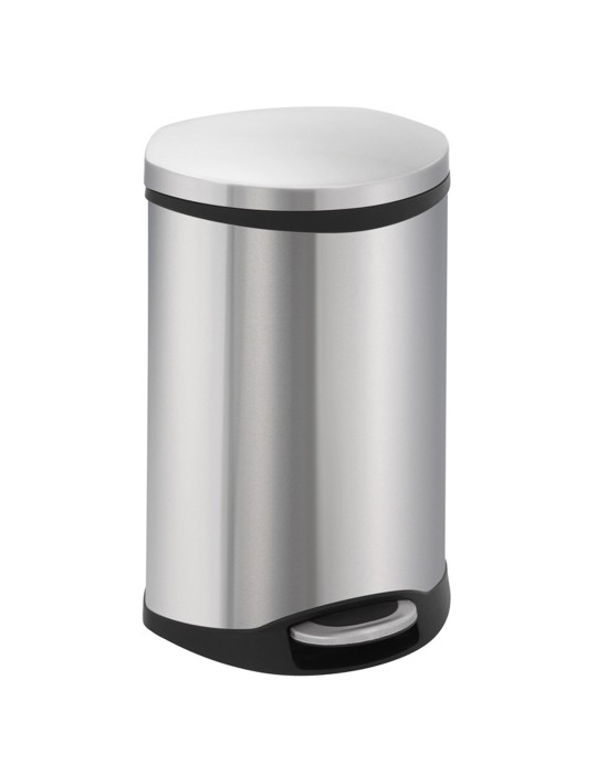 Poubelle à pédale Coquille 18L inox - Poubelle Poubelle à pédale Coquille 18L inox - Poubelle