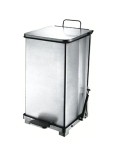 Robuster und leiser Korb 90 L Edelstahl matt