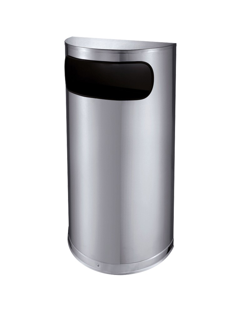 Poubelle Demi-Ronde 35L - Spécial Vigipirate Poubelle Demi-Ronde 35L - Spécial Vigipirate