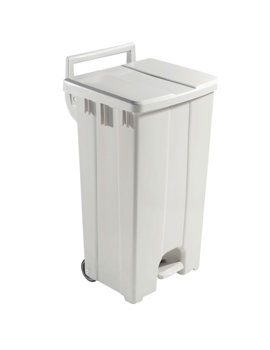 Poubelle à pédale Derby 90 L pour espaces publics
