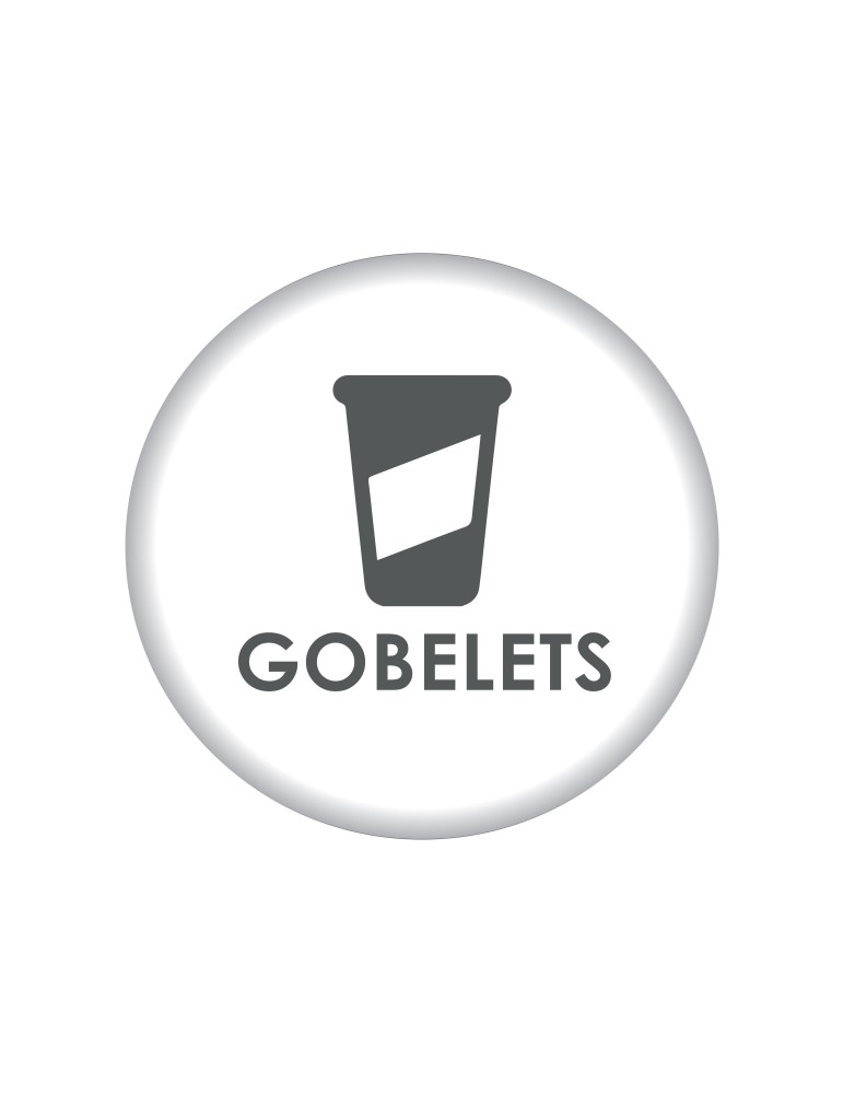 Sticker Dome pour collecteur de gobelets Spot