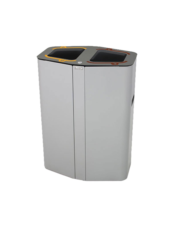 Collecteur Munich 50L 2 flux avec support sac