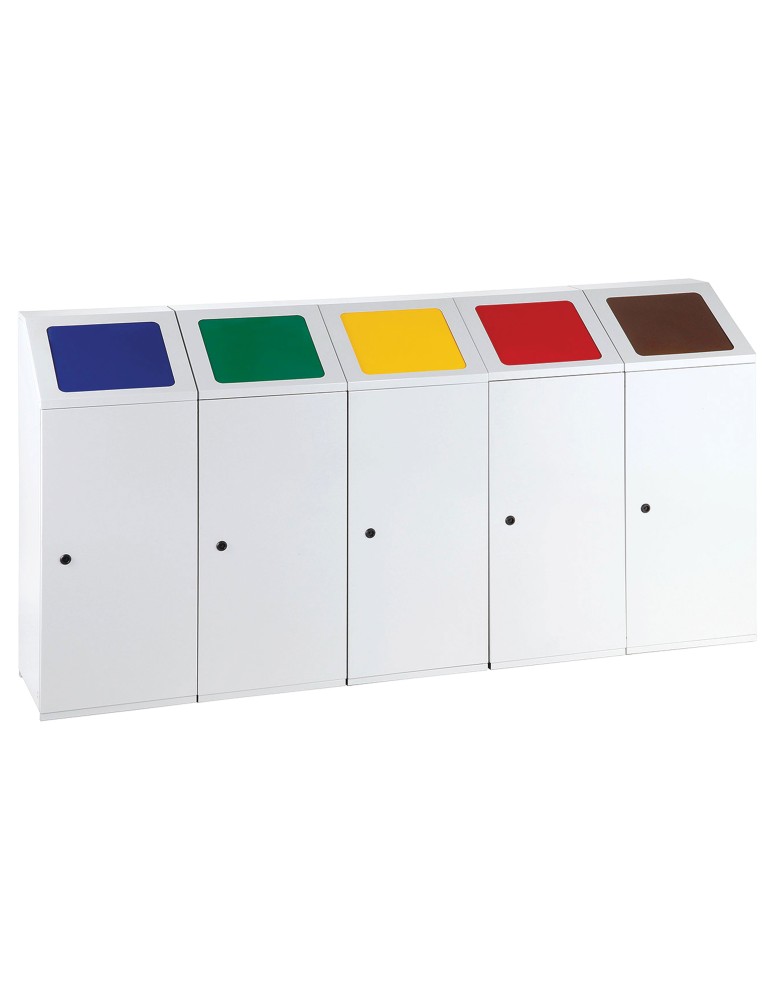 Conteneur de tri 100 L en acier Conteneur de tri 100 L en acier