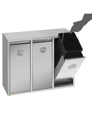Collecteur Inox Tri 36L 2