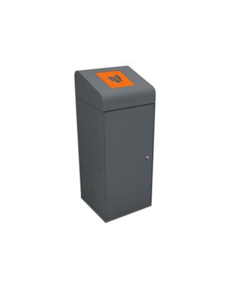 Poubelle de Tri Berlin 95 L avec Couvercle Trappe 1 Flux Poubelle de Tri Berlin 95 L avec Couvercle Trappe 1 Flux