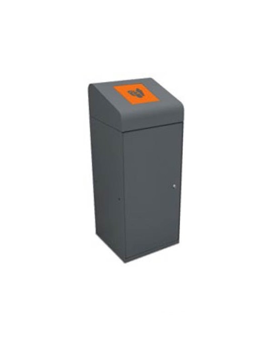 Poubelle de Tri Berlin 95 L avec Couvercle Trappe 1 Flux Poubelle de Tri Berlin 95 L avec Couvercle Trappe 1 Flux