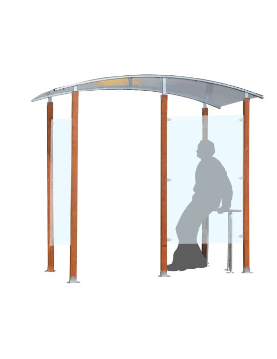 Abri Fumeur 2m en Bois Isolé pour Extérieur - 105 Abri Fumeur 2m en Bois Isolé pour Extérieur - 105