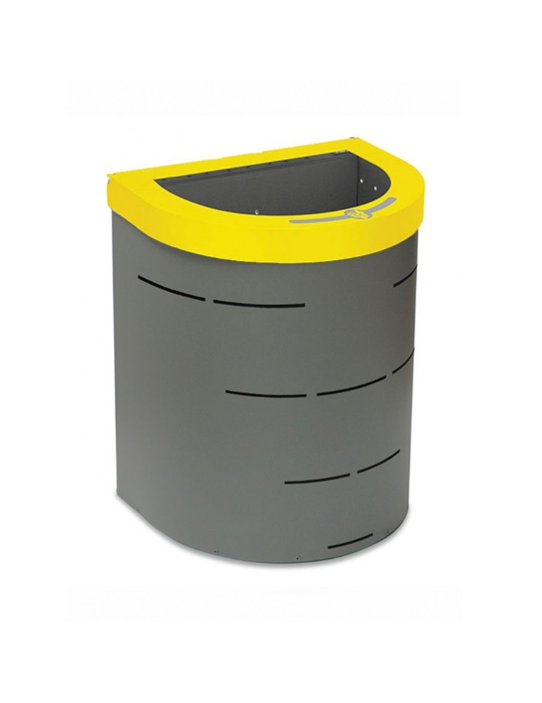 Poubelle Nice ronde 65 L ouverture haute