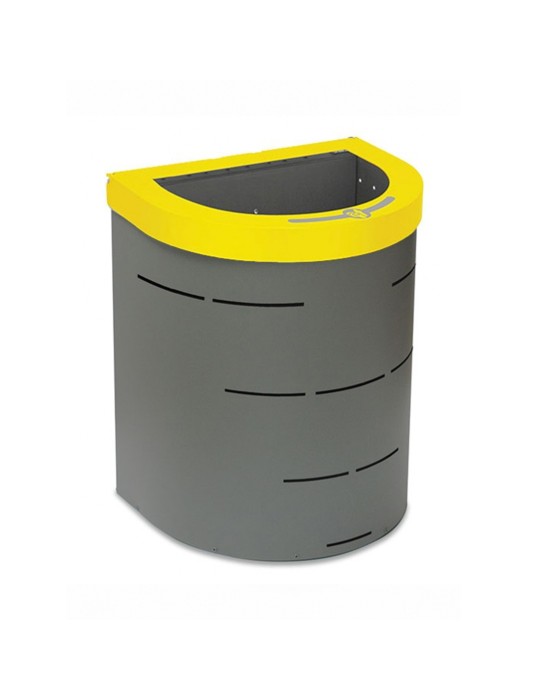 Poubelle Nice ronde 65 L ouverture haute