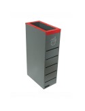 Nice rectangular bin with bag holder 75 L high opening