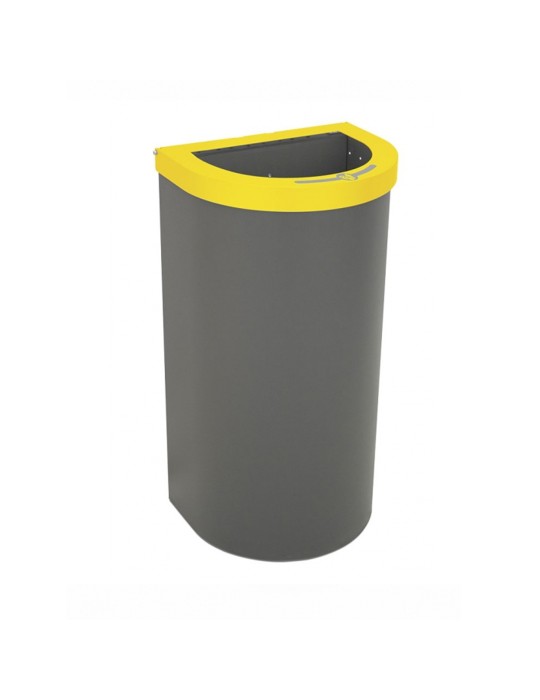 Poubelle Nice 12 rond avec support sac