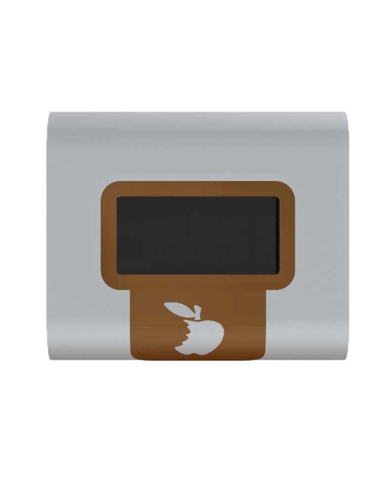 Corbeille extérieure Stockholm 75 L support sac - fente de tri