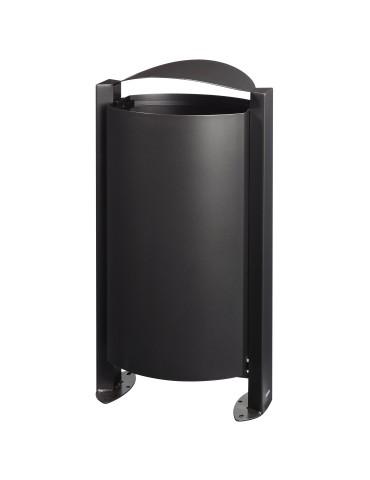 Poubelle métal sur pied Arkea 60L 2