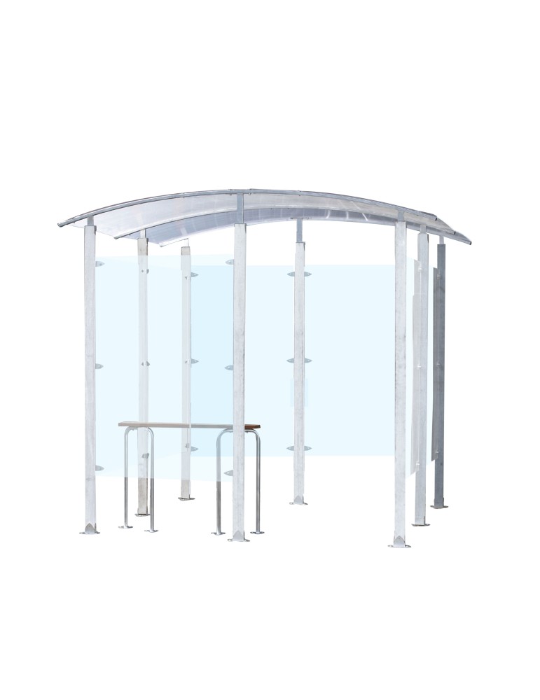 Abri Fumeur 6m en Bois Isolé pour Extérieur - 114