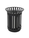 Corbeille extérieure acier 60 L