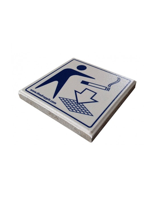 Carreau Béton pour Cendrier Droppit Carreau Béton pour Cendrier Droppit