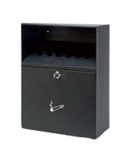 Max capacity wall mounted ashtray