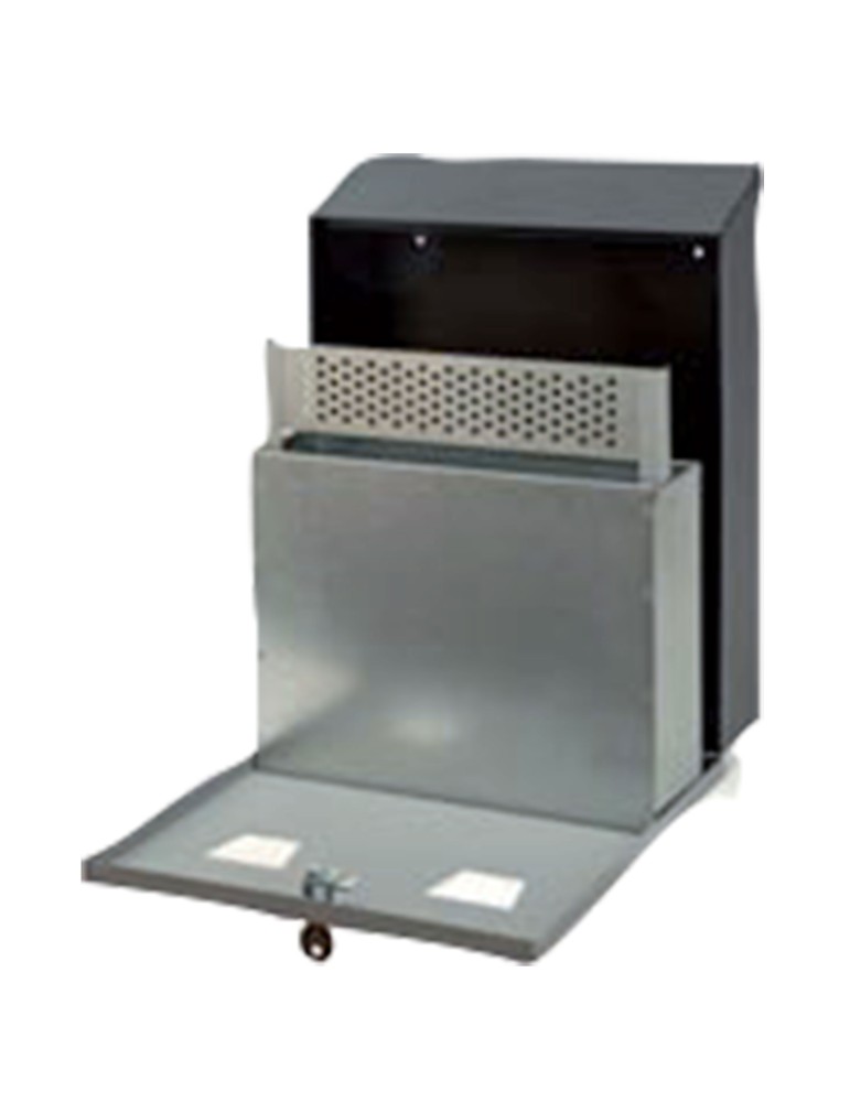 Cendrier mural avec serrure pour extérieur