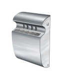 Zylindrischer Wand-Aschenbecher Edelstahl 3L