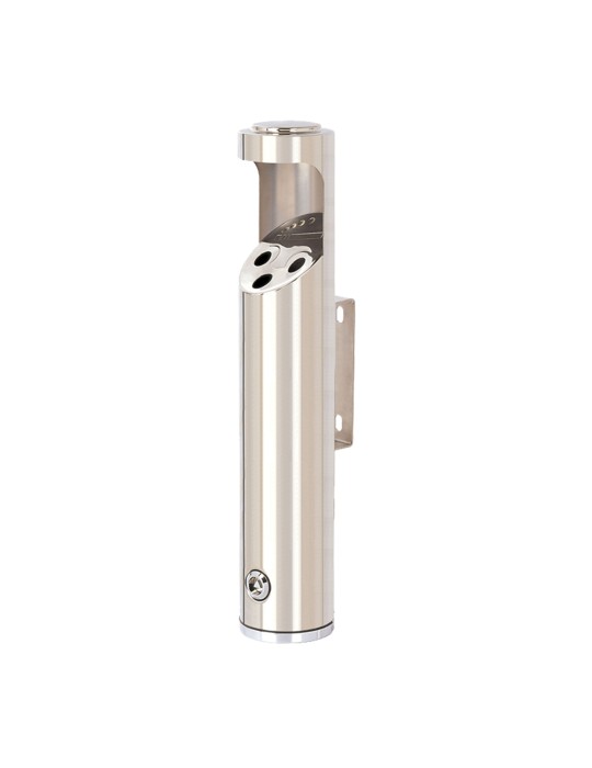 Cendrier cylindrique mural 17 L pour extérieur Cendrier cylindrique mural 17 L pour extérieur