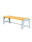 WOODEN BENCH without backrest