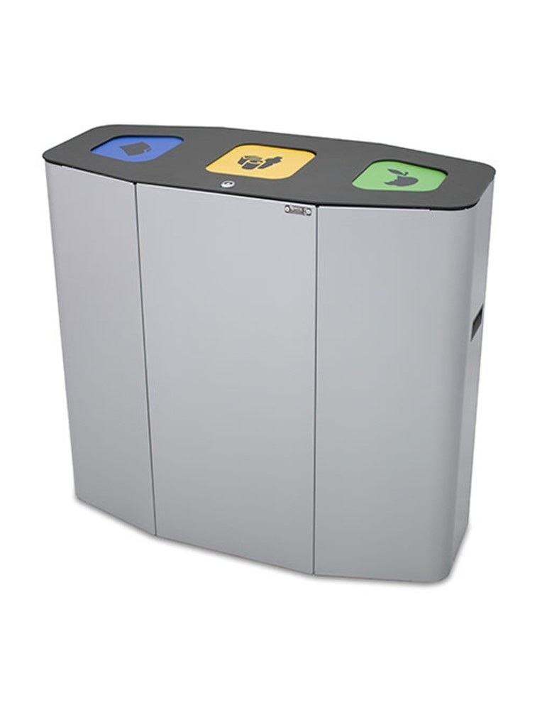 Collecteur Munich 50 L 3 flux, couvercle trappe