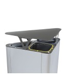 Rain guard for Dublin waste bin 153 L