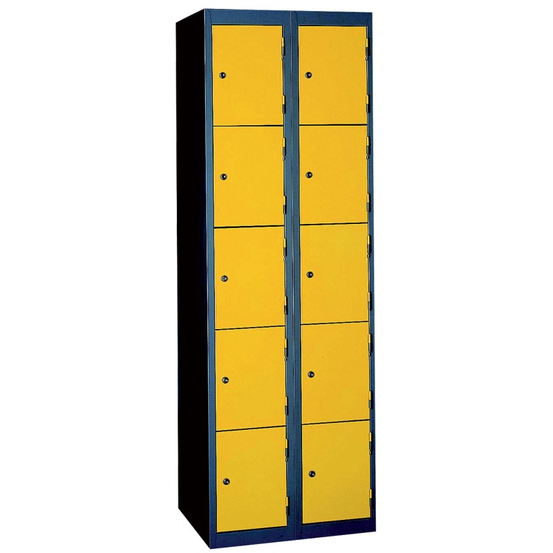 One Piece Locker 5 Compartments Width 300 2 Columns Recycleoffice