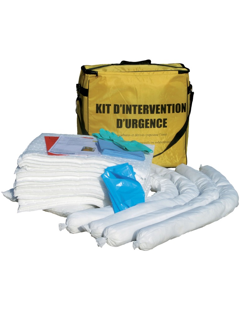 Kit absorption 90L produits chimiques Kit absorption 90L produits chimiques
