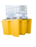 PE spill bin for 1 bag-in-box