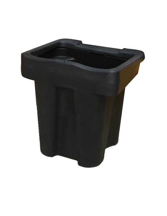 Bac de vidange pour bac de rétention 2 cuves