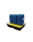 Auffangplatte 40L mit Gitterrost