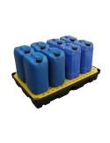 Auffangplatte 100L mit Gitterrost