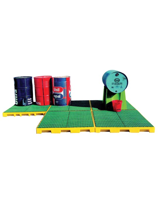 Support de fût 200L plastique