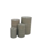 Bidón de acero con desagüe, 30 l versión barnizada