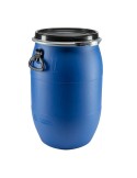 Fût plastique à ouverture totale 60L