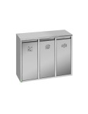 Stainless steel waste collector 21 L